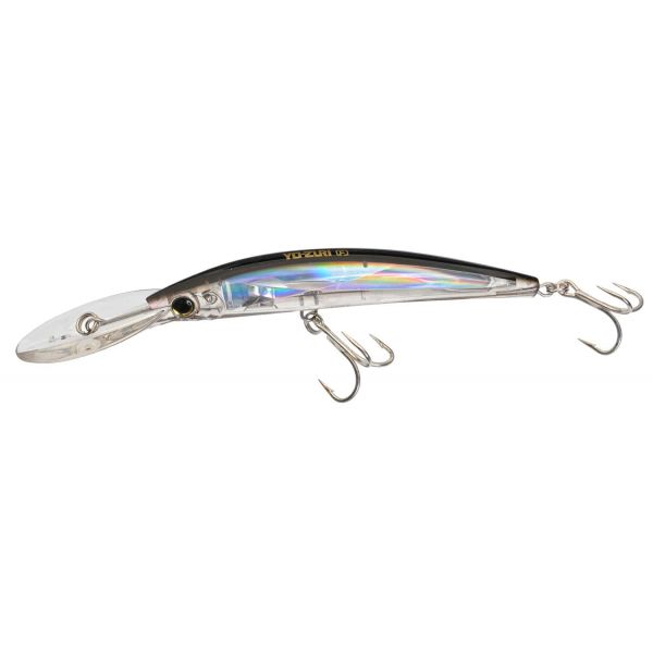 Yo-Zuri F1153 Crystal 3D Minnow Deep Diver Lure C4 Silver Black