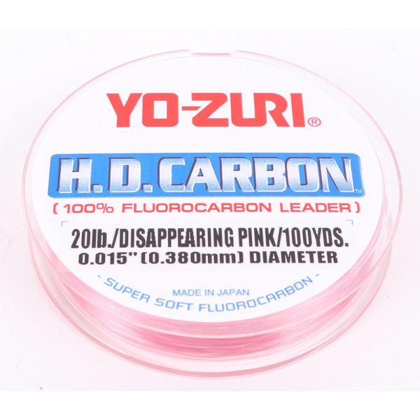 Yo-ZuriHD20LB-DP-100-SPL Fluorocarbon Leader Wrist Spool