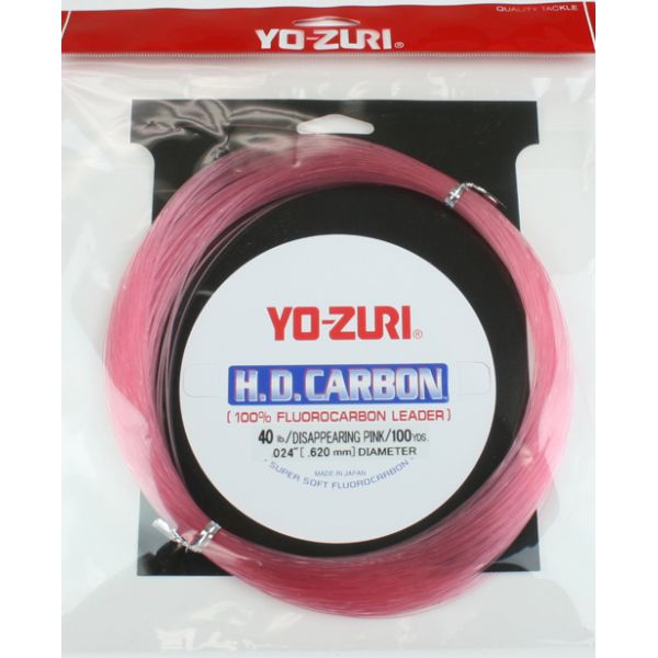 Yo-Zuri HD40LB-DP-100-SPL Fluorocarbon Leader Wrist Spool
