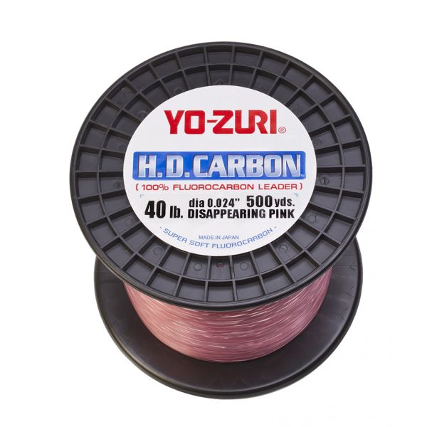 Yo-Zuri HD Flourocarbon Leader - 500yds 40lb