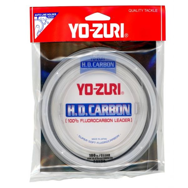 Yo-Zuri HD100LB-CL HD Fluorocarbon Leader