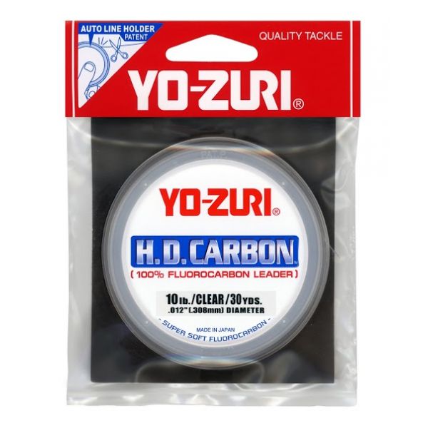Yo-Zuri HD10LB-CL HD Fluorocarbon Leader