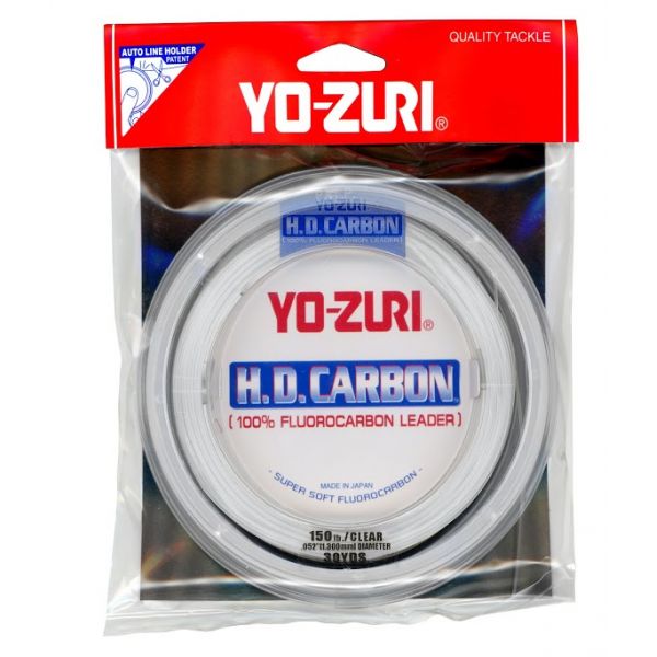 Yo-Zuri HD150LB-CL HD Fluorocarbon Leader
