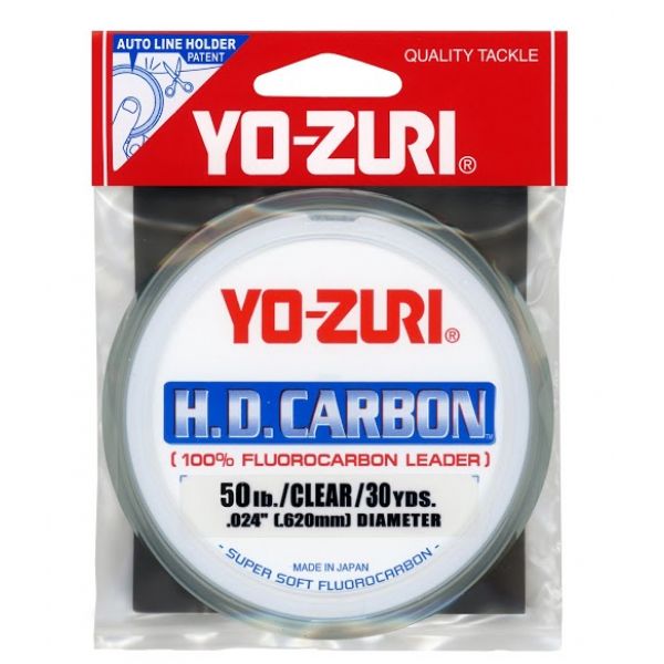 Yo-Zuri HD50LB-CL HD Fluorocarbon Leader