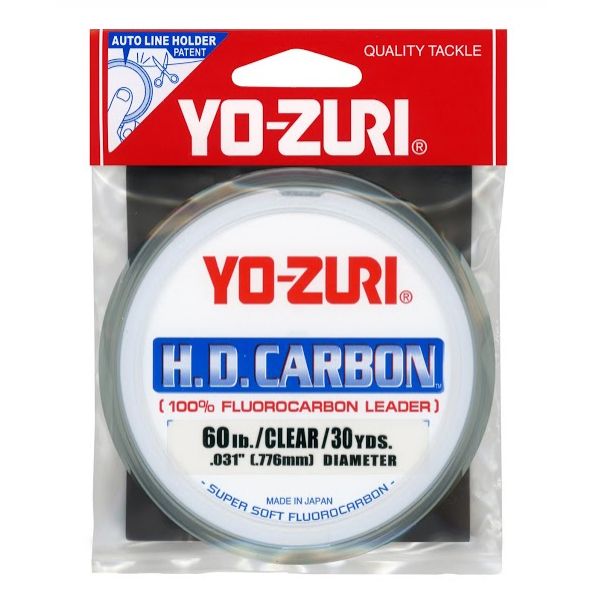 Yo-Zuri HD60LB-CL HD Fluorocarbon Leader