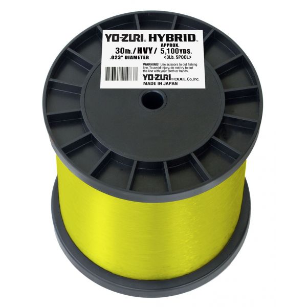 Yo-Zuri Hybrid Fluorocarbon - High Vis Yellow - 30lb Test