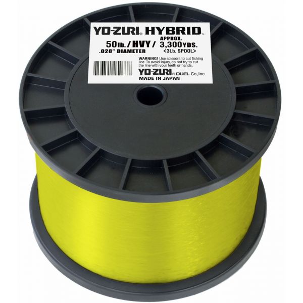 Details about   yo zuri fluorocarbon nylon hybrid 20lb lo-vis clear 275yds spool fishing line 