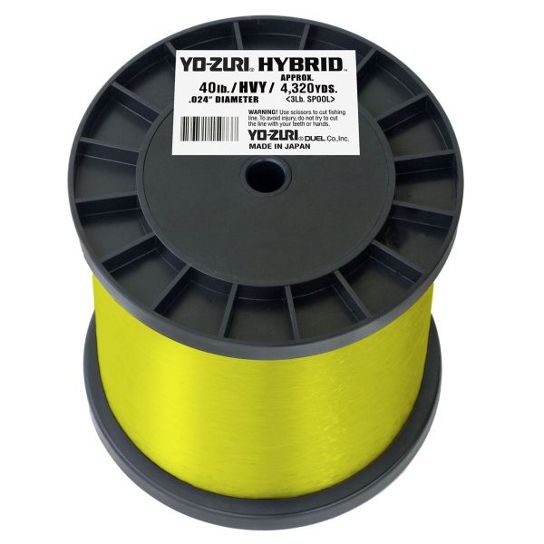 Yo-Zuri Hybrid Fluorocarbon - High Vis Yellow - 40lb Test