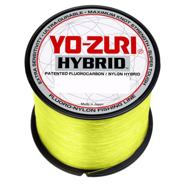 Yo-Zuri Hybrid Fluorocarbon/Nylon - High Vis Yellow