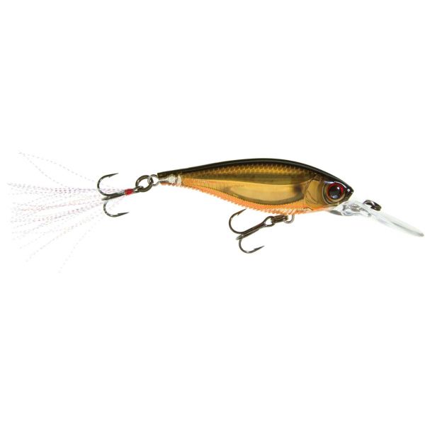 Yo-Zuri R1104 3DB Shad Lure PGBL Prism Gold Black