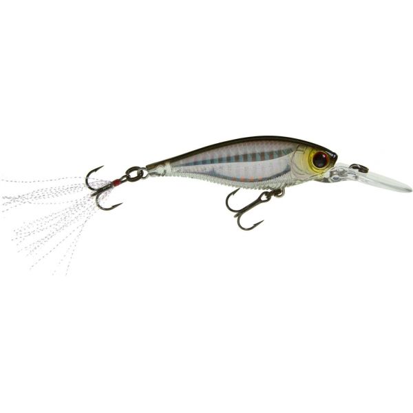 Yo-Zuri R1104 3DB Shad Lure PSBL Prism Silver Black