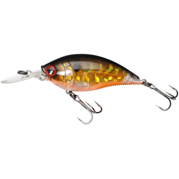 YoZuri R1106 3DB Mid Crank Lure PGBL Prism Gold Black