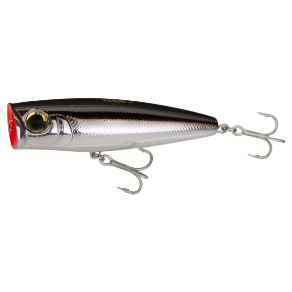 Yo-Zuri R1151 Hydro Popper Lure CSBL Black Silver