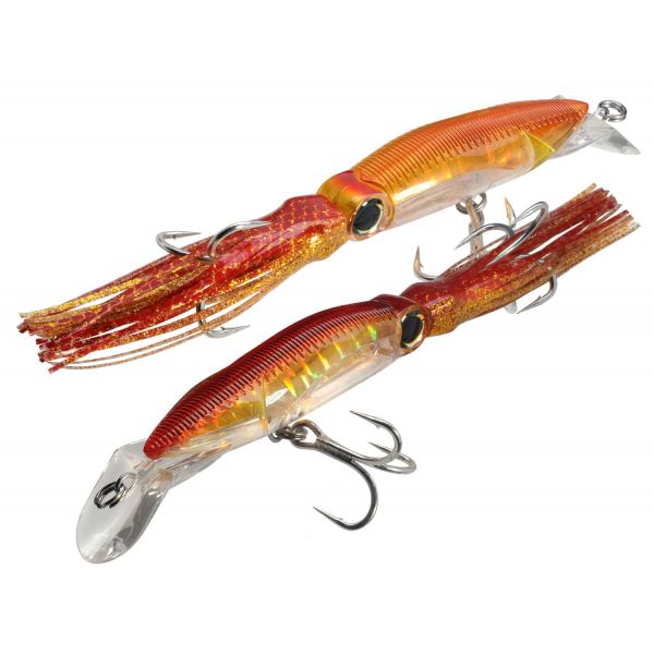 Yo-Zuri R1166 3D Squirt Floating Lure Gold Red