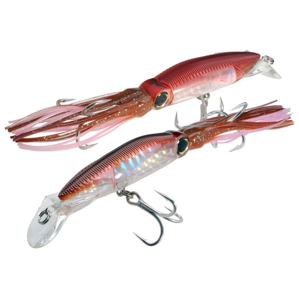 Yo-Zuri R1166 3D Squirt Floating Lure Red Brown