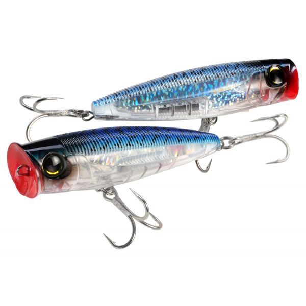 Yo-Zuri R1167 3D Popper Lure Blue Mackerel