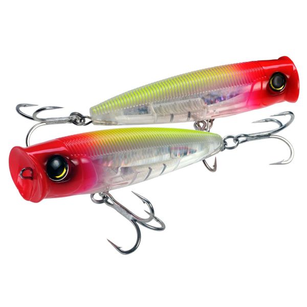 Yo-Zuri R1167 3D Popper Lure Red Head