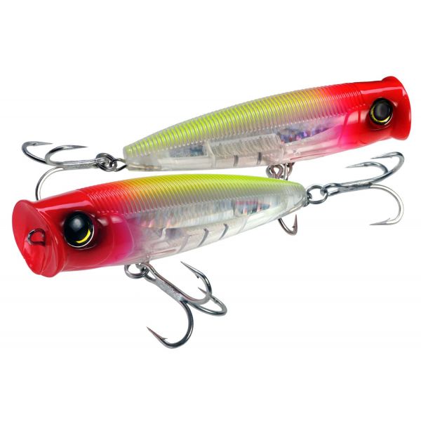 Yo-Zuri R1168 3D Popper Lure Red Head