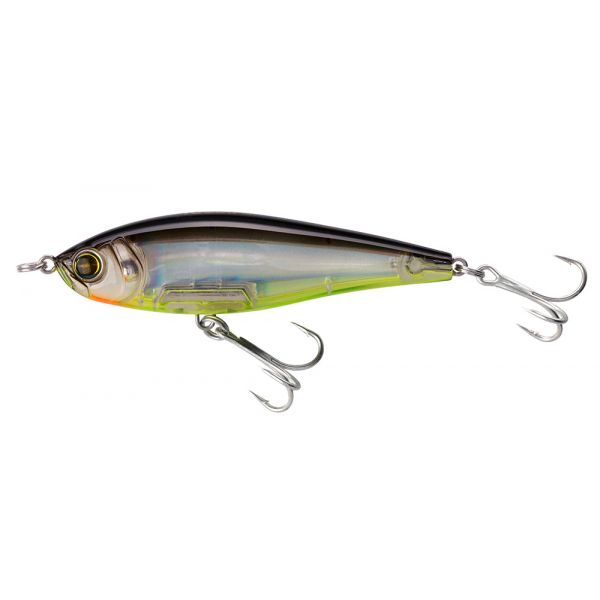 Yo-Zuri R1207 3D Inshore Twitchbait Lure 2-3/4 in. - Black Silver Chartreuse