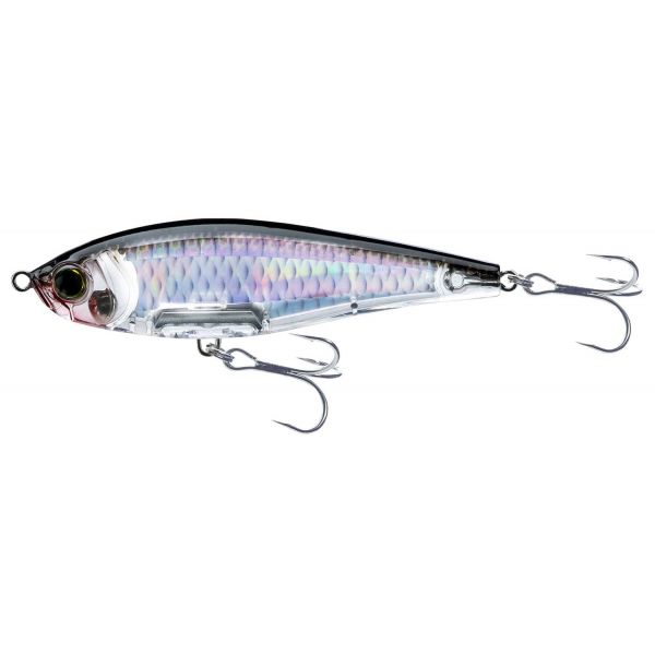 Yo-Zuri R1208 3D Inshore Twitchbait Lure - 3-1/2 in. C4 - Silver Black