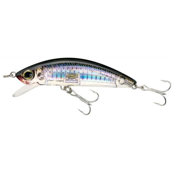 Yo-Zuri R1212 3D Inshore Minnow Lure - 3-1/2 in. C4 - Silver Black