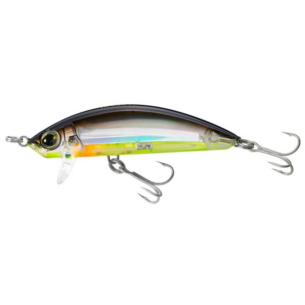 Yo-Zuri 3D Inshore Surface Minnow - 3-1/2 in. - Black Silver Chartreuse