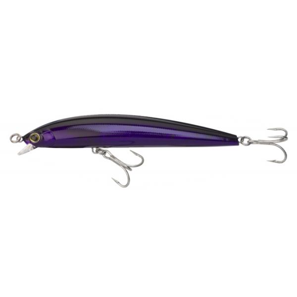 Yo-Zuri R1322 Hydro Minnow LC Lure - Black Purple