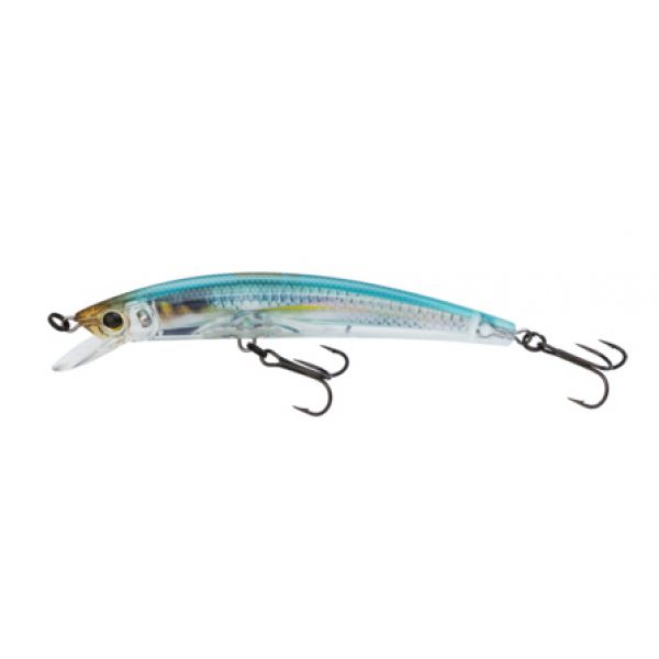 Yo-Zuri R1324 Crystal Minnow Freshwater Lure - Real Blue Back Herring