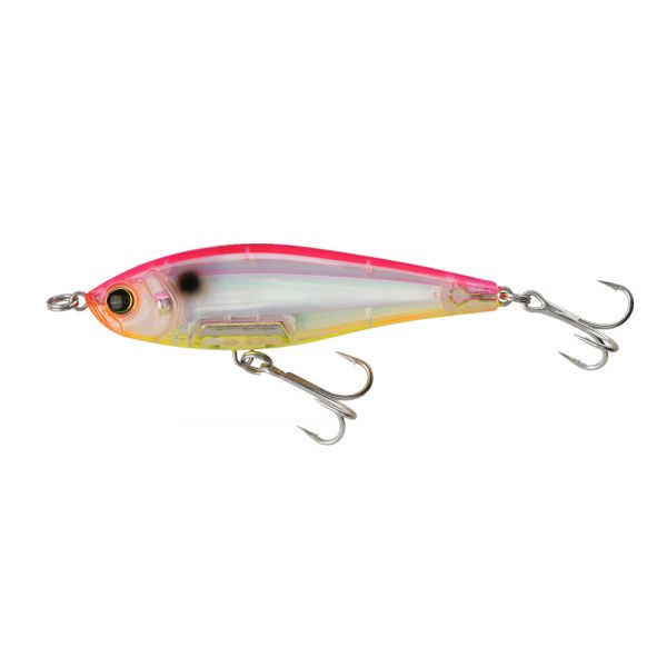 Yo-Zuri R1348 3D Inshore Twitchbait Lure - 4-3/8 in. - Pink Silver Chartreuse