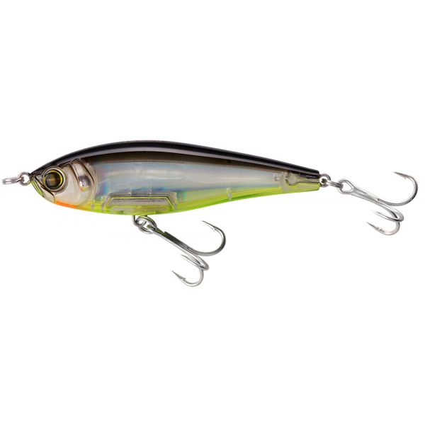 Yo-Zuri R1348 3D Inshore Twitchbait Lure - 5-1/4 in.- Black Silver Chartreuse