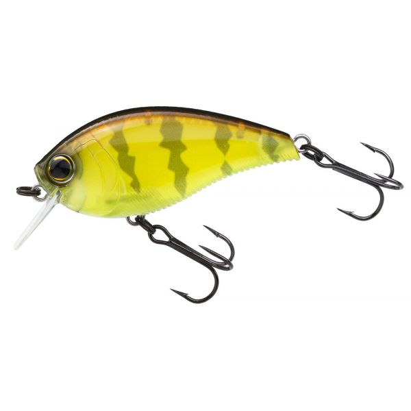 Yo-Zuri 3DB Crank 1.5 Squarebill Crankbait - Prism Chartreuse Perch