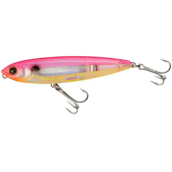 Yo-Zuri R1369 3D Inshore Topknock Pencil Lure - Pink Silver Chartreuse