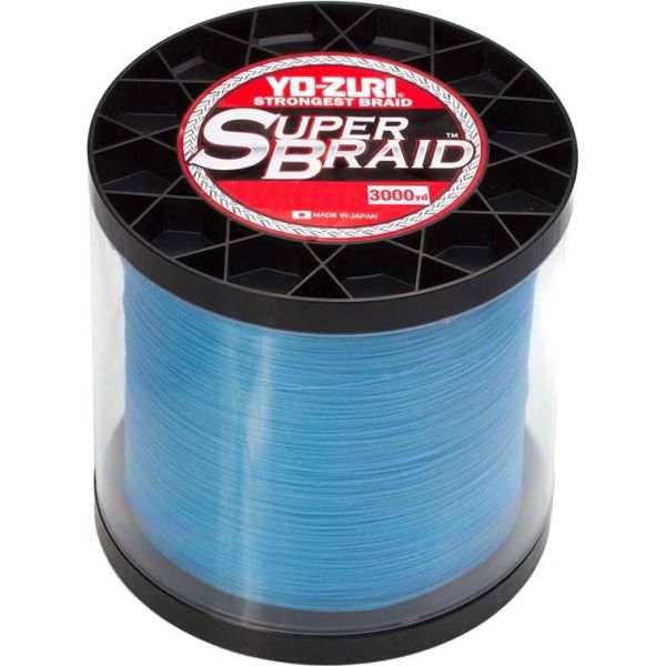 Yo-Zuri SuperBraid PE Fishing Line - Blue - 20 lb - 3000 yds