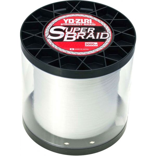 Yo-Zuri SuperBraid PE Fishing Line - White - 20 lb - 3000 yds