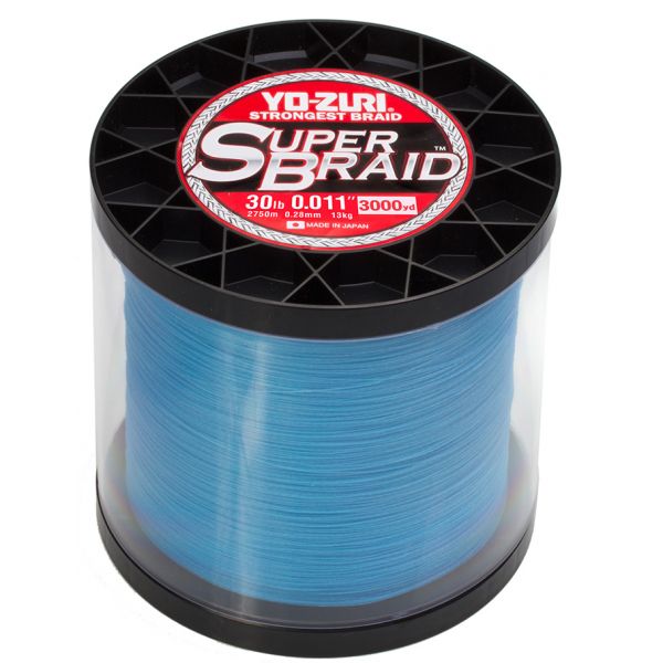 Yo-Zuri SuperBraid - 3000 yds - 30 lb - Blue