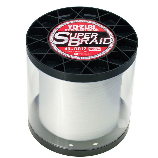 Yo-Zuri SuperBraid - 3000 yds - 40 lb - White