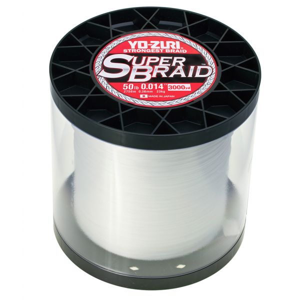 Yo-Zuri SuperBraid - 3000 yds - 50 lb - White