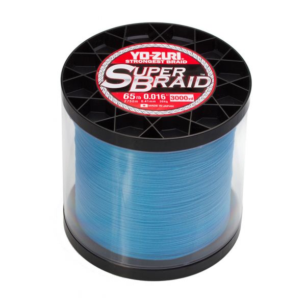 Yo-Zuri SuperBraid - 3000 yds - 65 lb - Blue