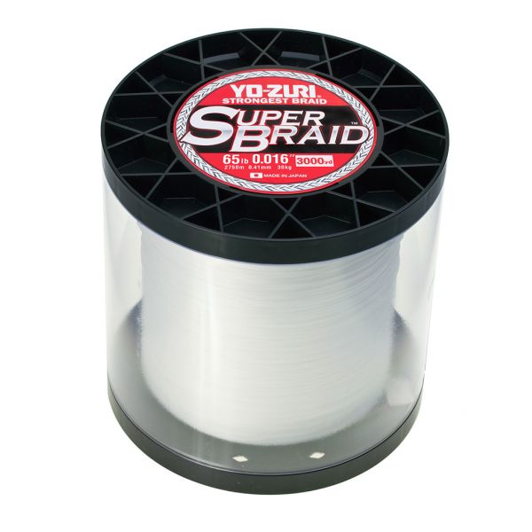 Yo-Zuri SuperBraid - 3000 yds - 65 lb - White