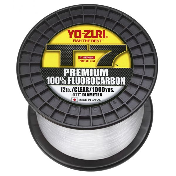 Yo-Zuri T7 Premium Fluorocarbon - 1000yds - 12lb