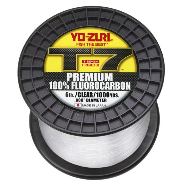 Yo-Zuri T7 Premium Fluorocarbon - 1000yds - 6lb