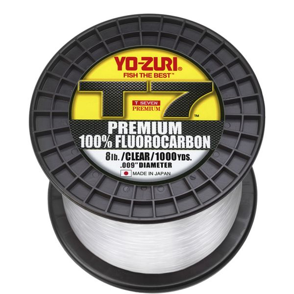 Yo-Zuri T7 Premium Fluorocarbon - 1000yds - 8lb