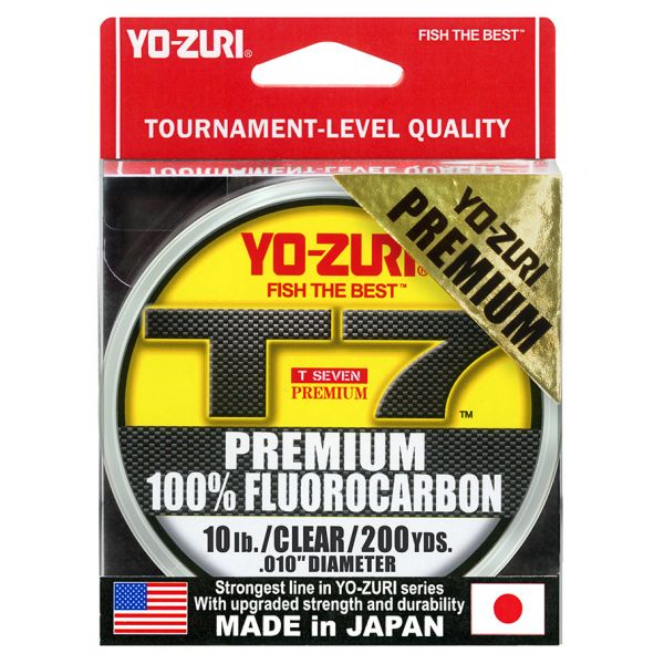 Yo-Zuri T7 Premium Fluorocarbon - 200yds - 10lb