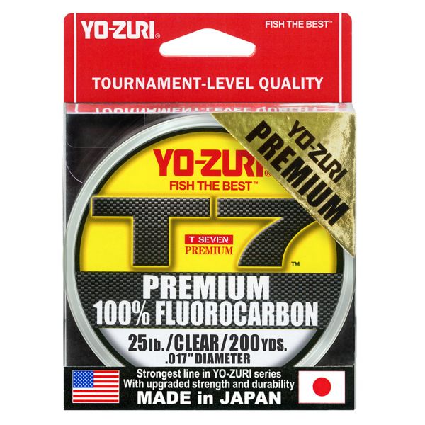 Yo-Zuri T7 Premium Fluorocarbon - 200yds - 25lb