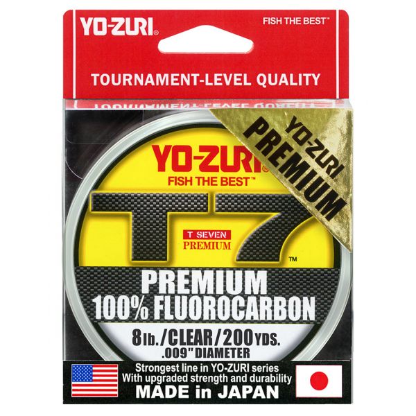 Yo-Zuri T7 Premium Fluorocarbon - 200yds - 8lb