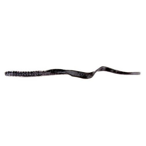 Yum Ribbon Tail Worm - 10in - Black