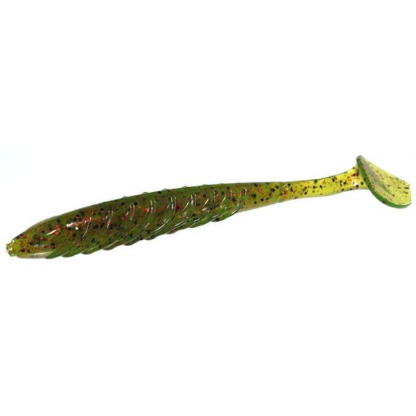 Yum Pulse Swimbait - 4.5in - Watermelon/Red Flake