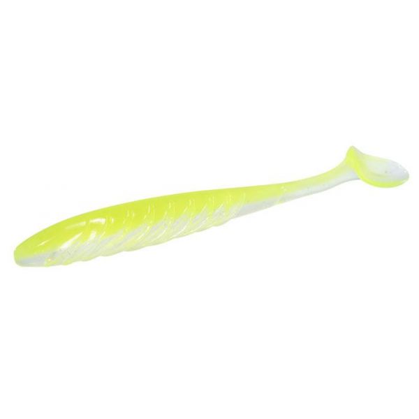 Yum Pulse Swimbait - 4.5in - Chartreuse Clear Shad