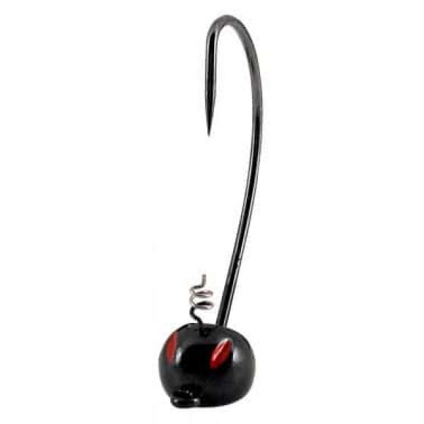 Yum Pumpkin Head Fishing Jig 5/16oz 4/0 Black