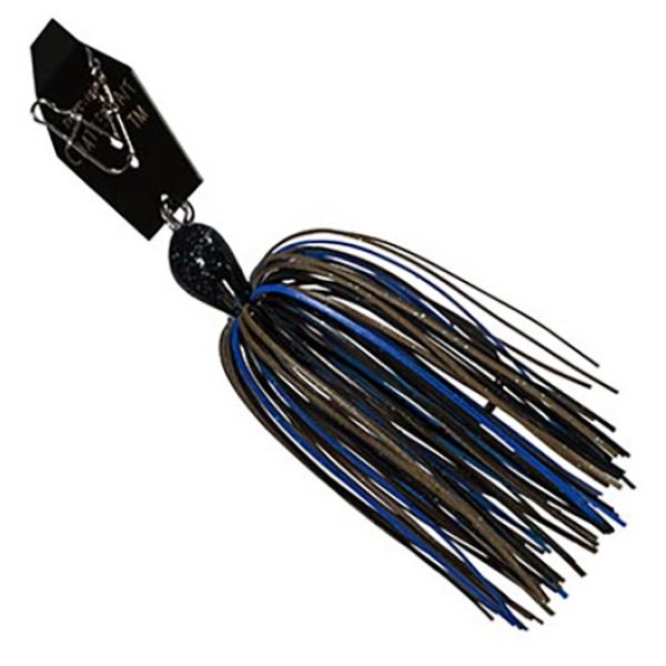 Z-Man Big Blade Chatterbait Jig - 1/2oz - Black/Blue